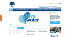 Desktop Screenshot of hunterwater.com.au
